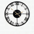 Reloj de pared XXL moderno con números romanos