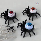 Decoración de Halloween – Araña ornamental con diseños de velas y ojos