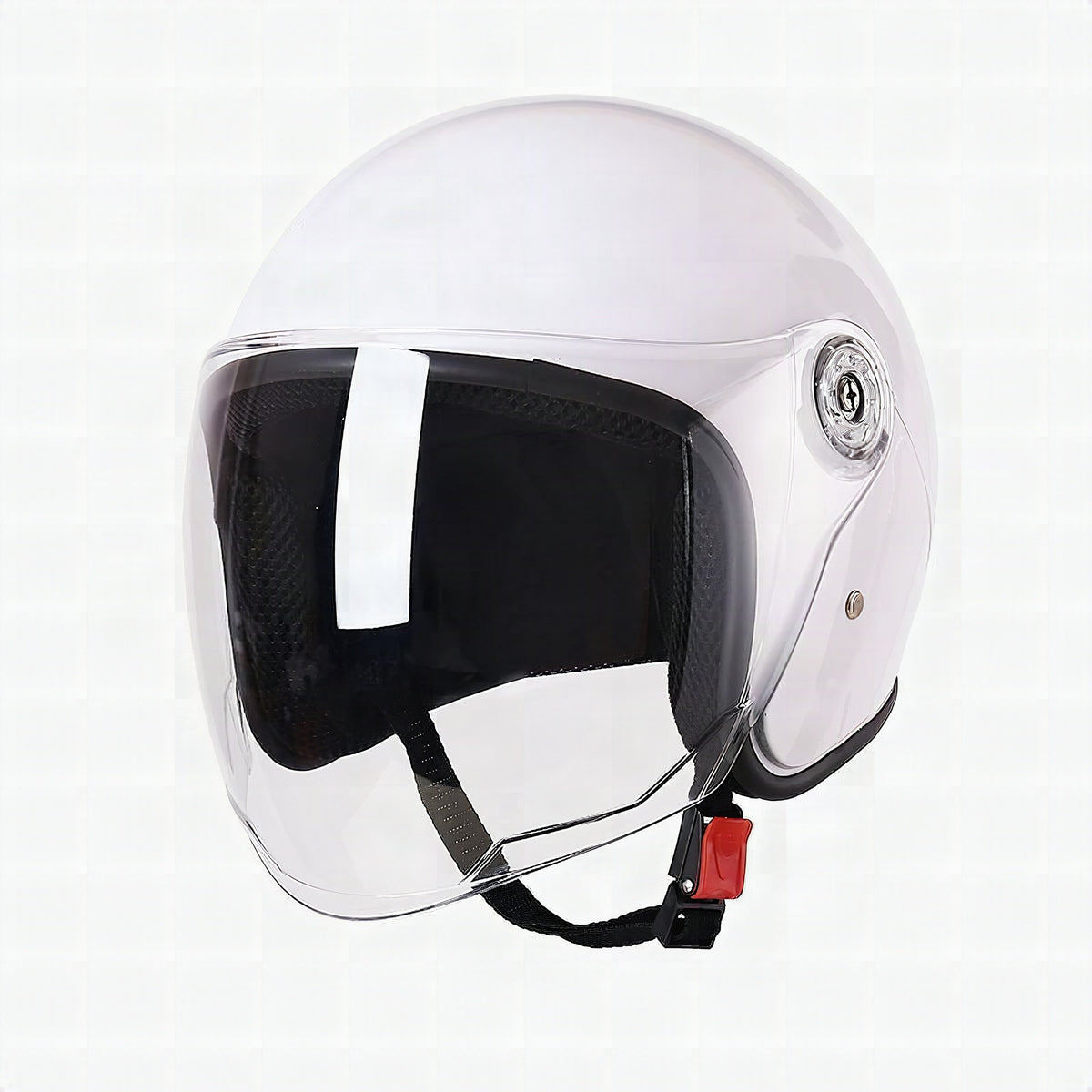 Casco de moto elegante para mujer