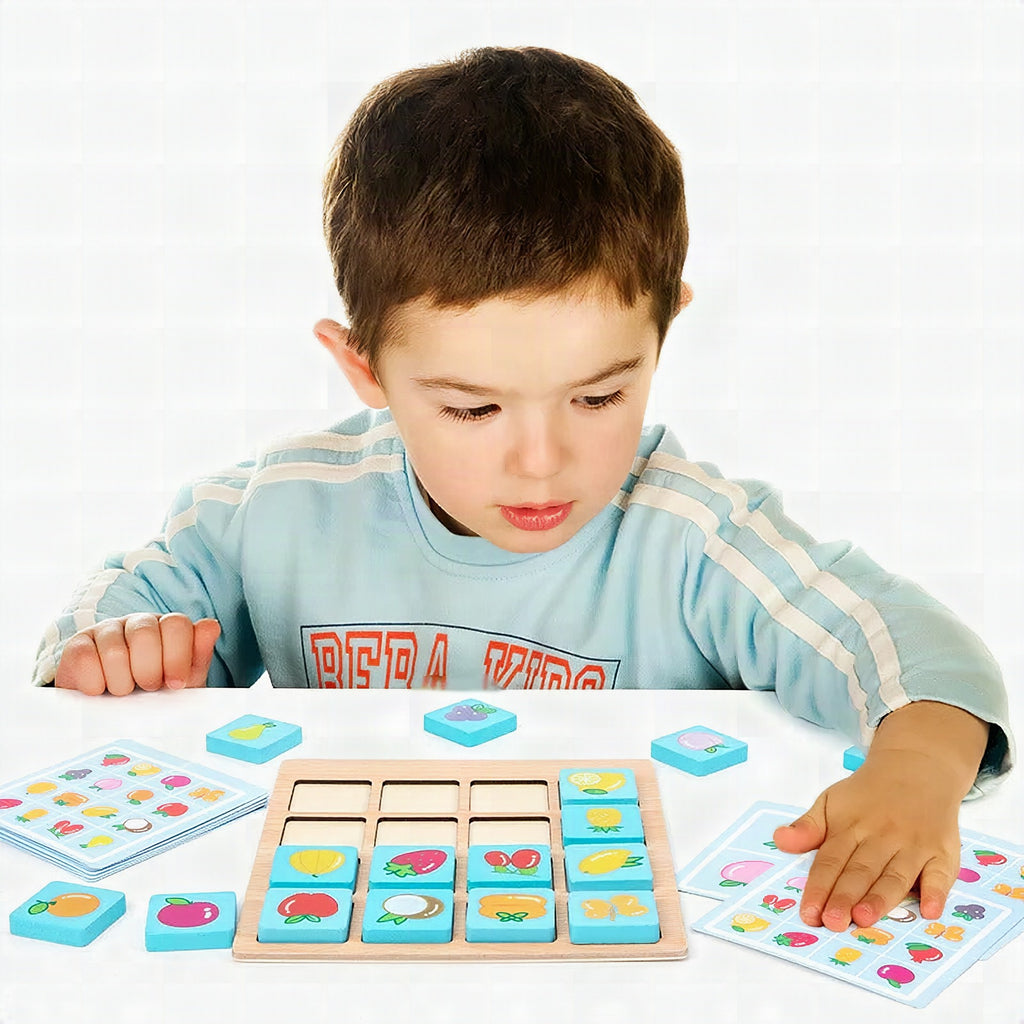 Juego de memoria y patrones para niños