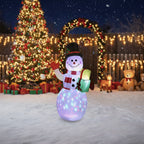 Adorno navideño LED inflable para fiestas brillantes