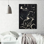 Lienzo abstracto moderno para pared