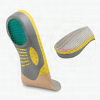 Plantillas ortopédicas ConfortPlus™ con soporte del arco y acolchado multicapa para aliviar el dolor de pies.