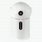 Mini humidificador portátil recargable 3 en 1 con proyección dinámica 360° y luz nocturna