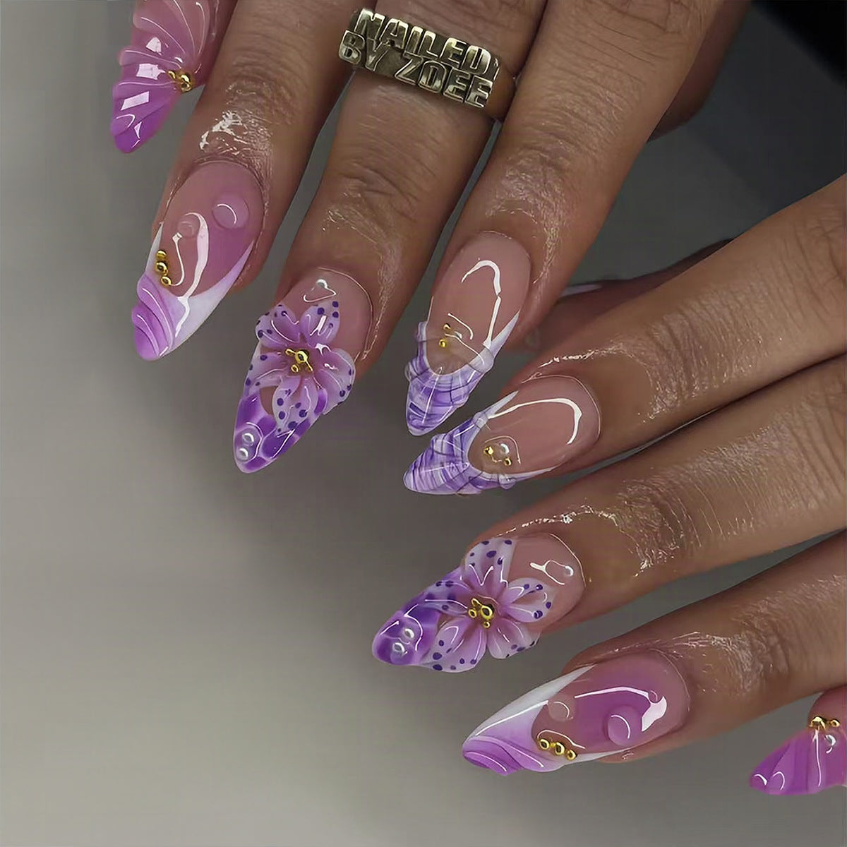 Set de uñas artísticas