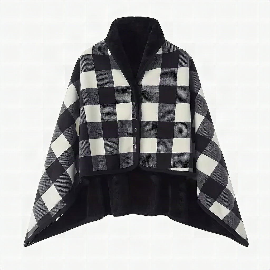 Bufanda manta CozyWrap de franela suave para oficina y hogar