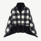 Bufanda manta CozyWrap de franela suave para oficina y hogar