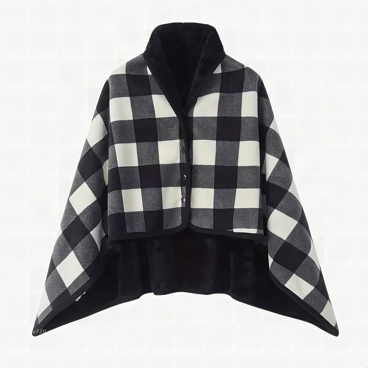 Bufanda manta CozyWrap de franela suave para oficina y hogar