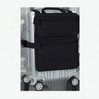 Maleta de 20 pulgadas con bolsa adicional y bolso colgante plegable