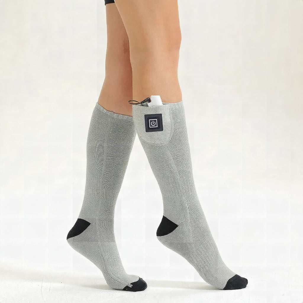 Calcetines térmicos con temperatura ajustable