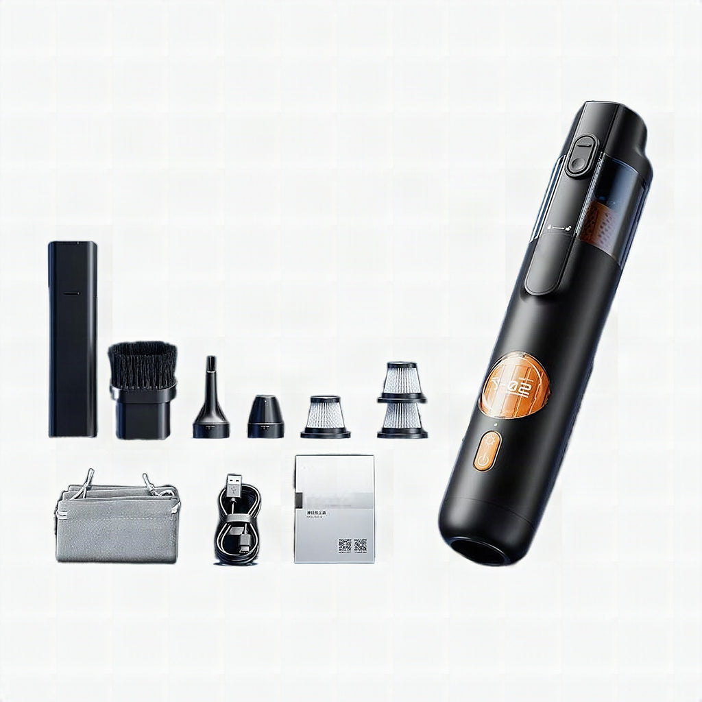 Aspirador de mano SwiftClean con 5 accesorios versátiles