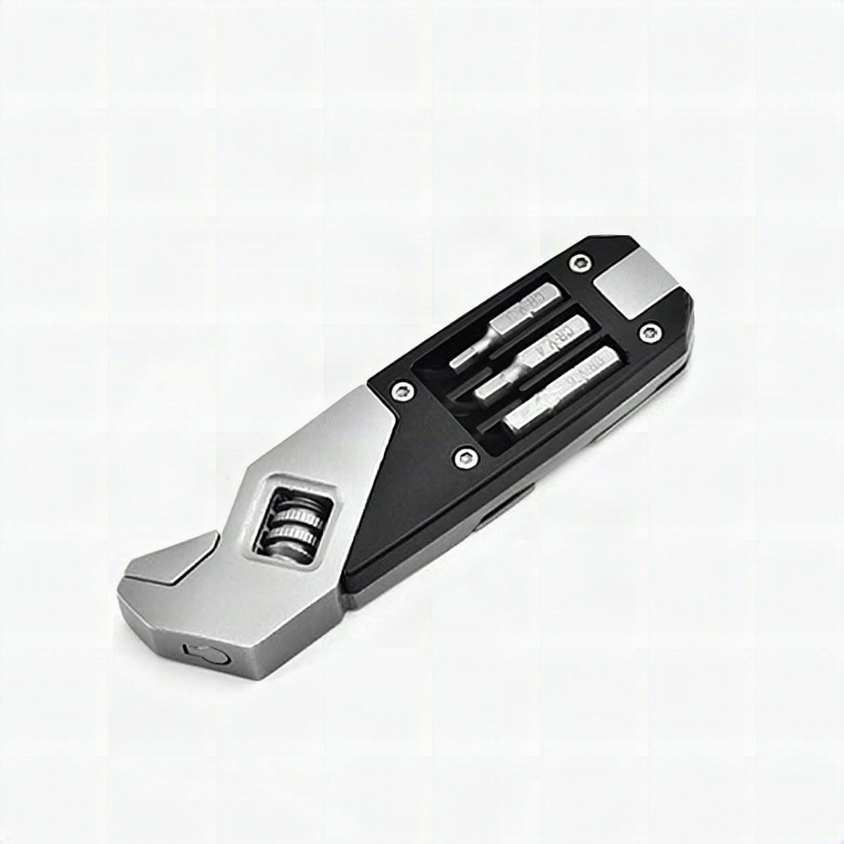 Llave Allen multifunción plegable de acero inoxidable con destornillador