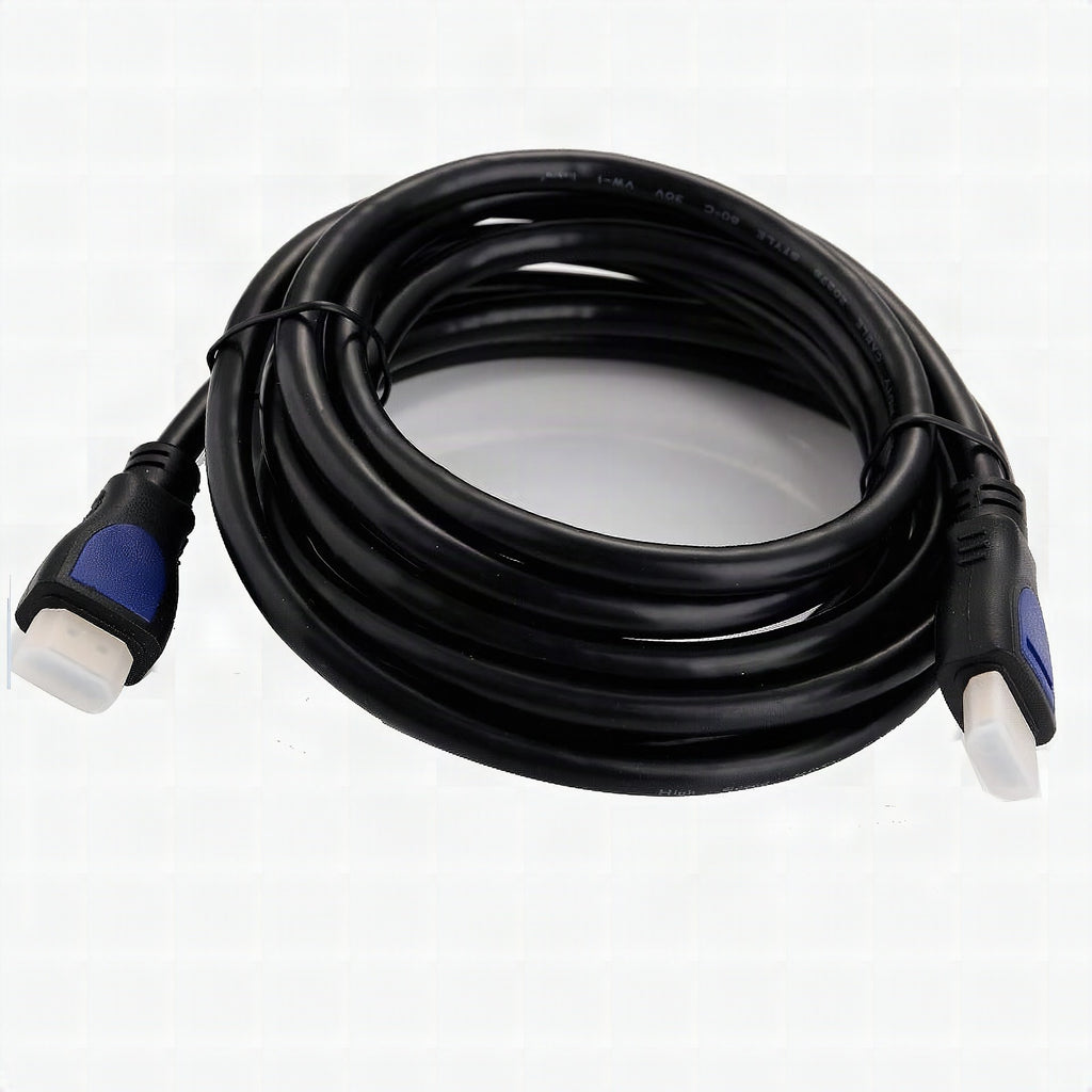 Cable HDMI de alto rendimiento con contactos chapados en oro y transmisión de señal optimizada