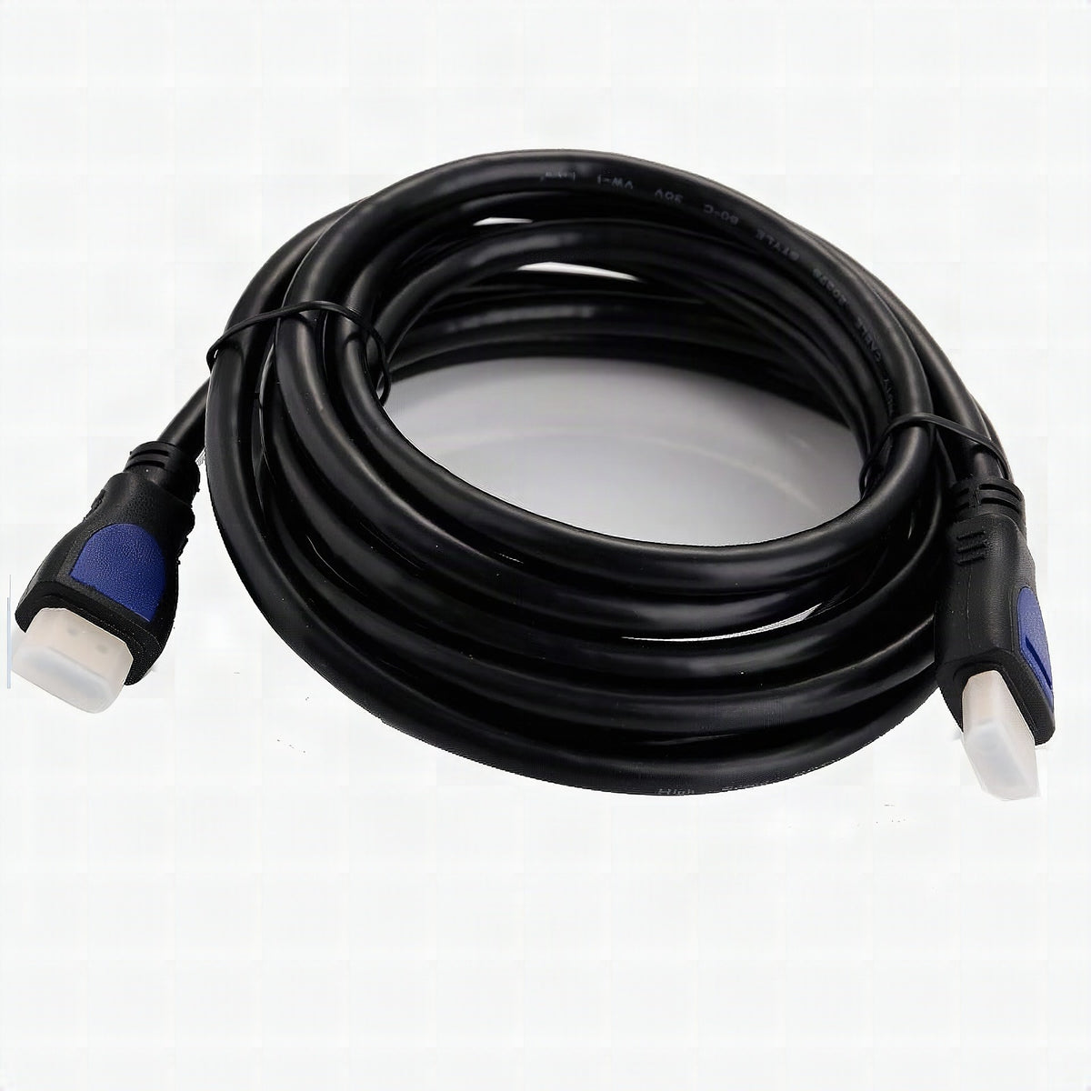Cable HDMI de alto rendimiento con contactos chapados en oro y transmisión de señal optimizada