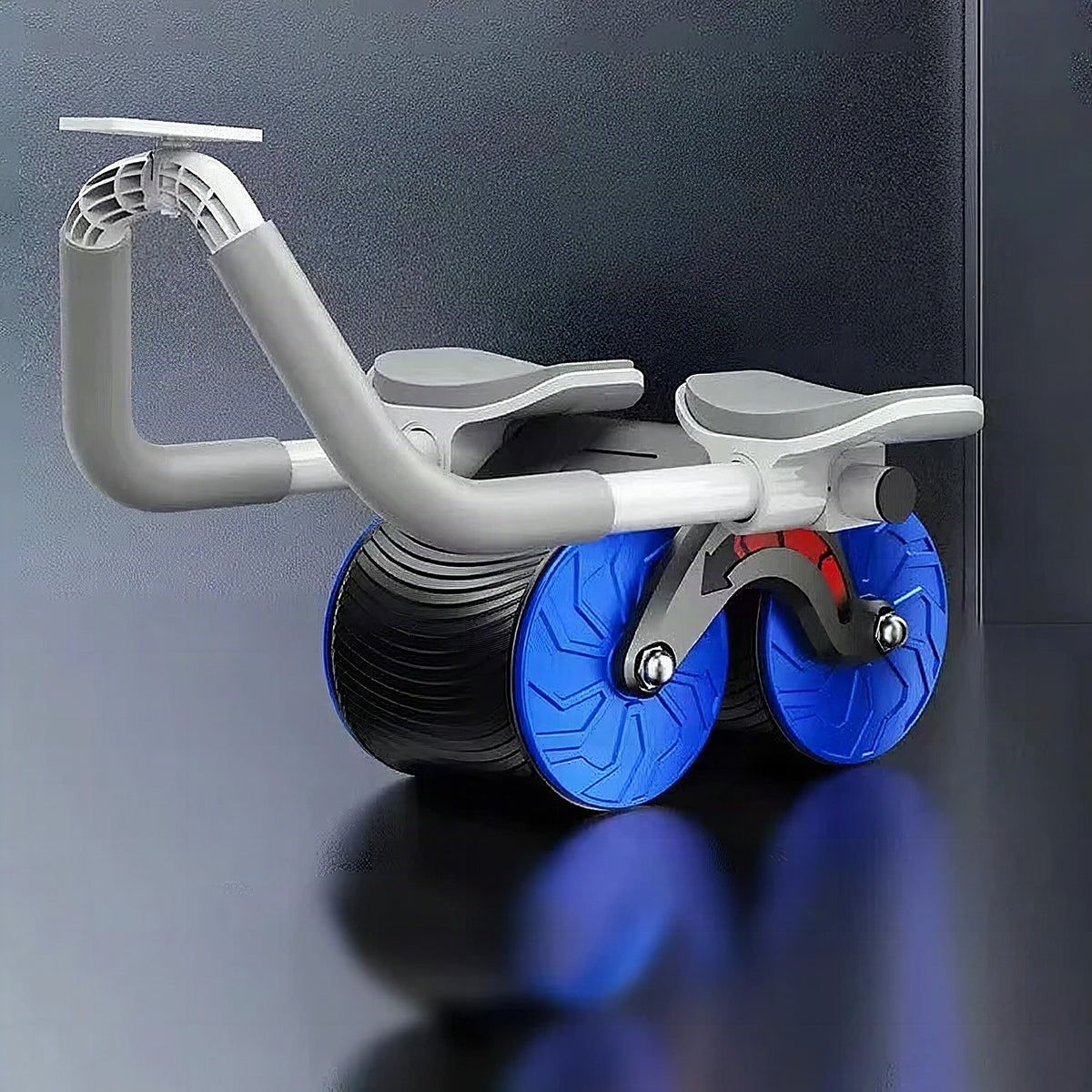 Rueda abdominal con rebote automático