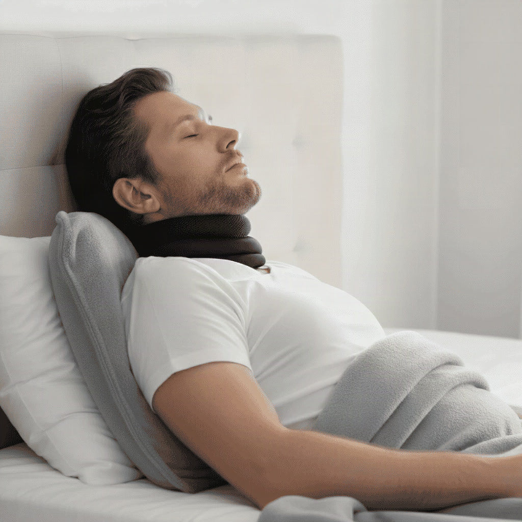 Almohada cervical antirronquidos para un sueño reparador