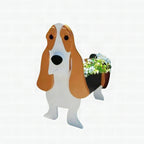 Maceta con forma de perro – Contenedor decorativo para plantas