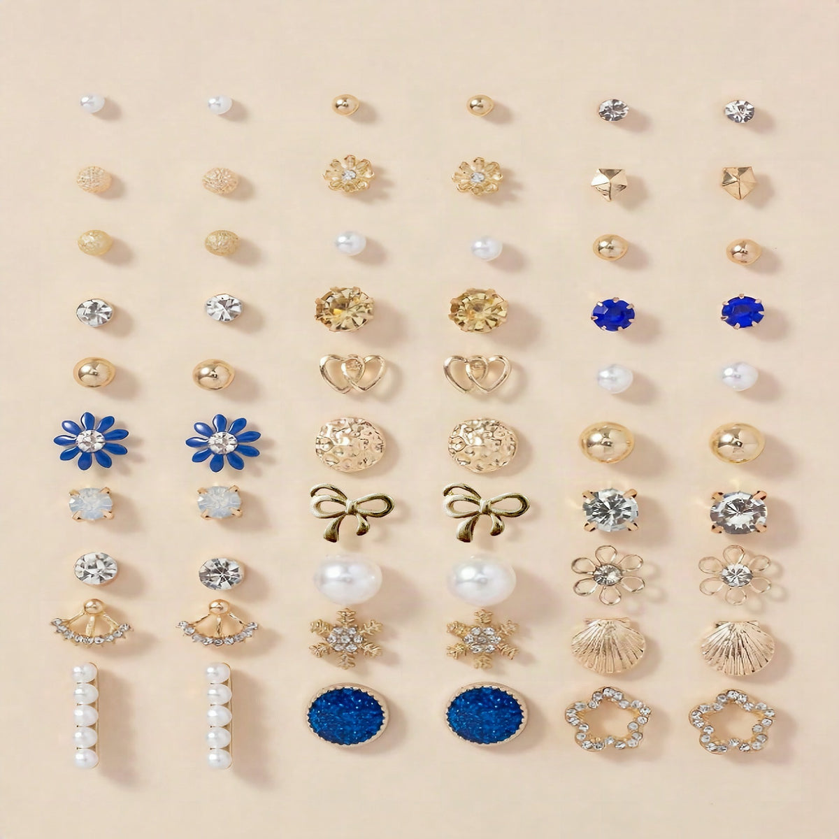 Set de pendientes variados