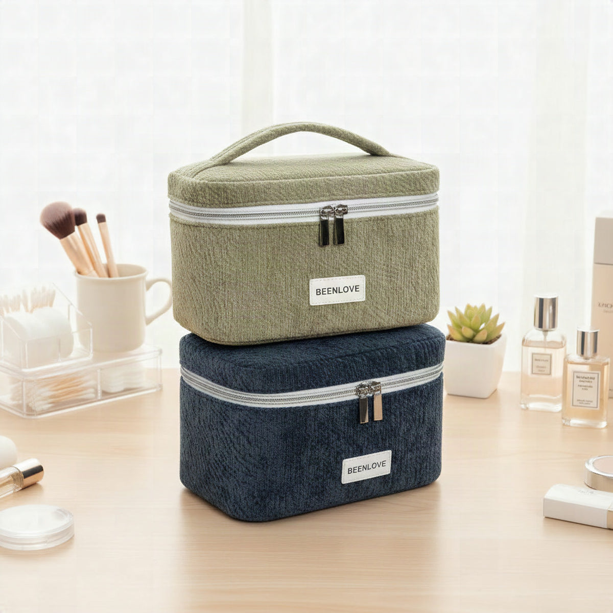 Neceser de maquillaje elegante