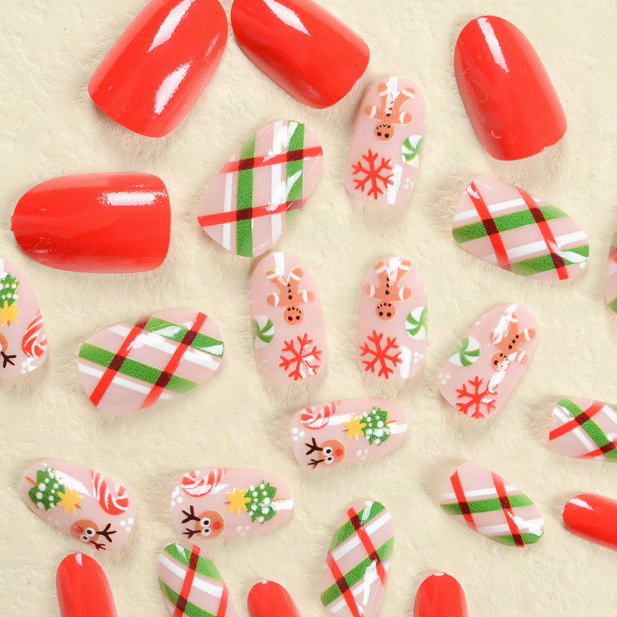 Diseño de uñas festivo