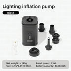 Compresor de aire eléctrico mini inalámbrico 3 en 1