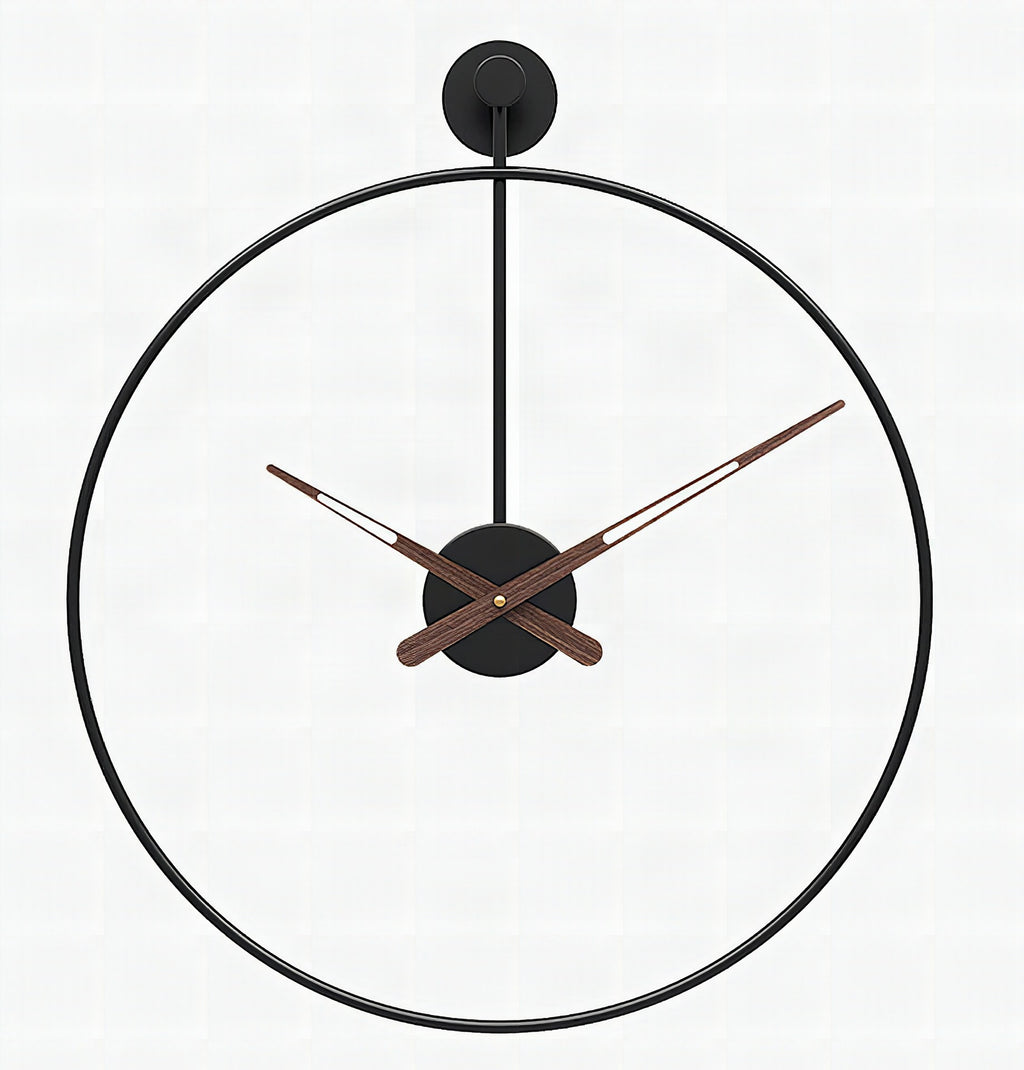 Reloj de pared minimalista de 40 cm con mecanismo silencioso