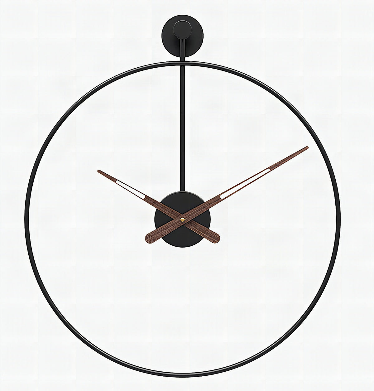 Reloj de pared minimalista de 40 cm con mecanismo silencioso