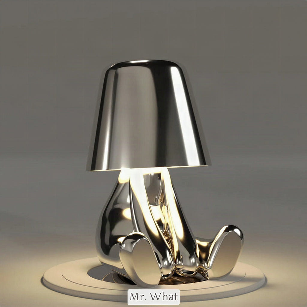 Lámpara de mesa inalámbrica 5 Brothers – Lámpara LED recargable de diseño con luz regulable (blanco cálido)