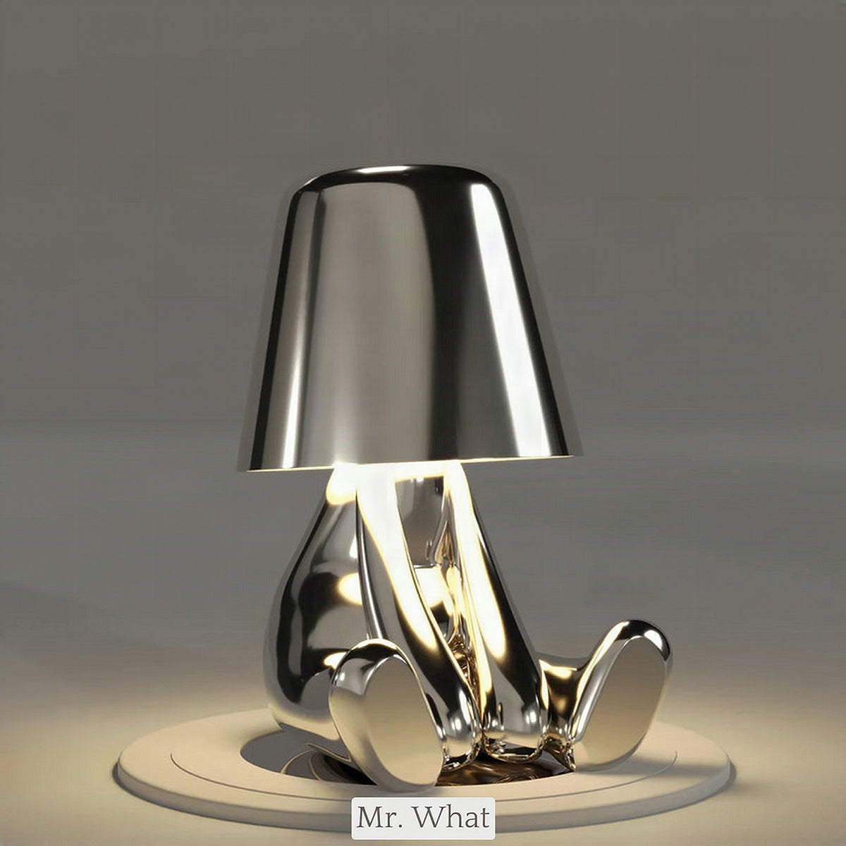 Lámpara de mesa inalámbrica 5 Brothers – Lámpara LED recargable de diseño con luz regulable (blanco cálido)