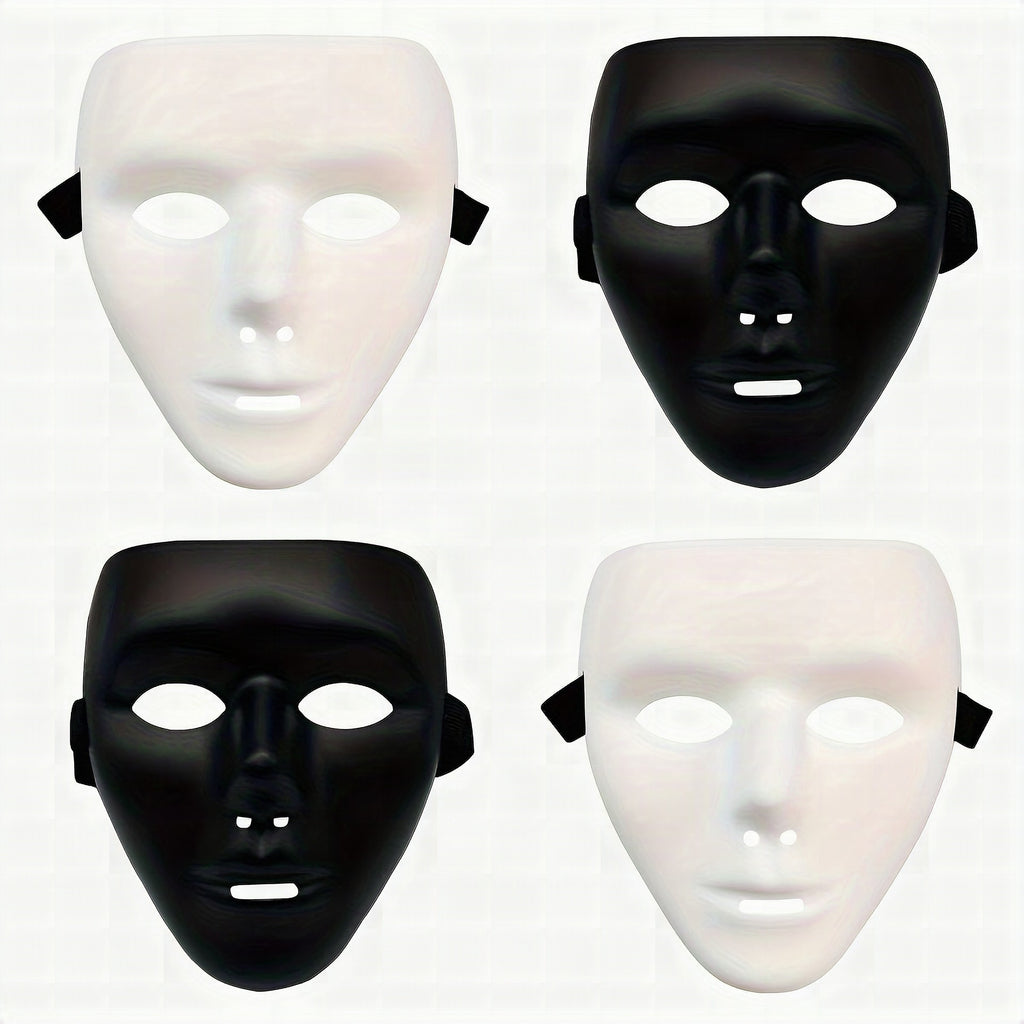 Máscara de plástico Anonymous para hombre — Disfraz completo de Halloween