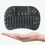Mini teclado inalámbrico con touchpad y retroiluminación