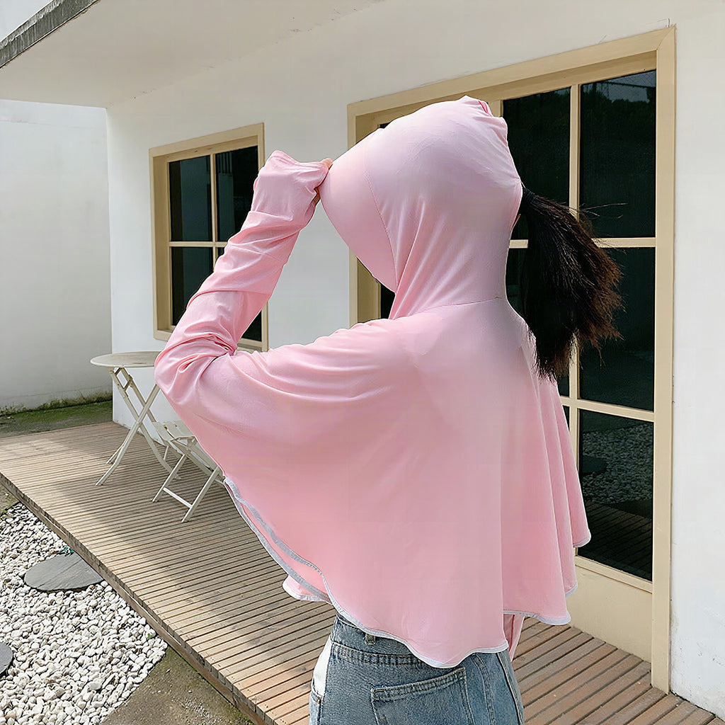 Chaqueta funcional de mujer con protección UV y tecnología transpirable