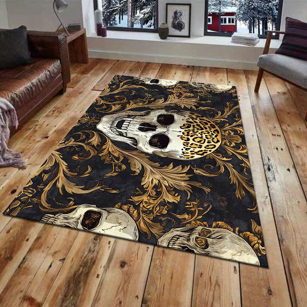Alfombra de área con diseño animal en 3D