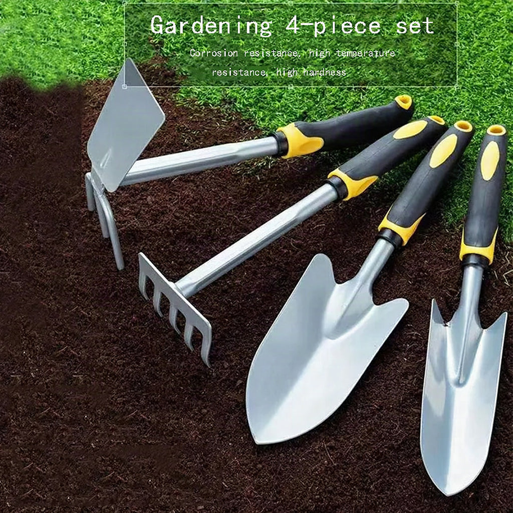 Set de herramientas de jardín Groviva 4 piezas de acero inoxidable