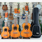 Ukelele de viaje de 21 pulgadas
