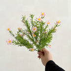 Ramo de flores artificiales realistas