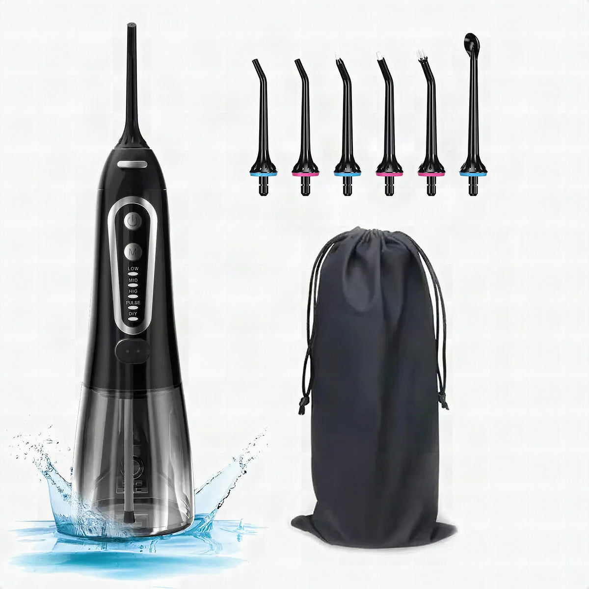 Irrigador dental portátil recargable USB
