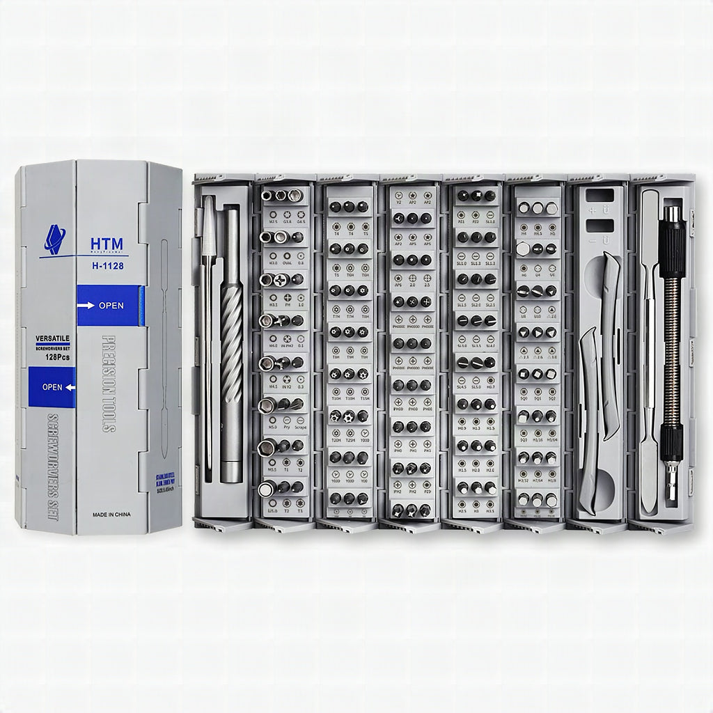 Set de herramientas de precisión 128 en 1