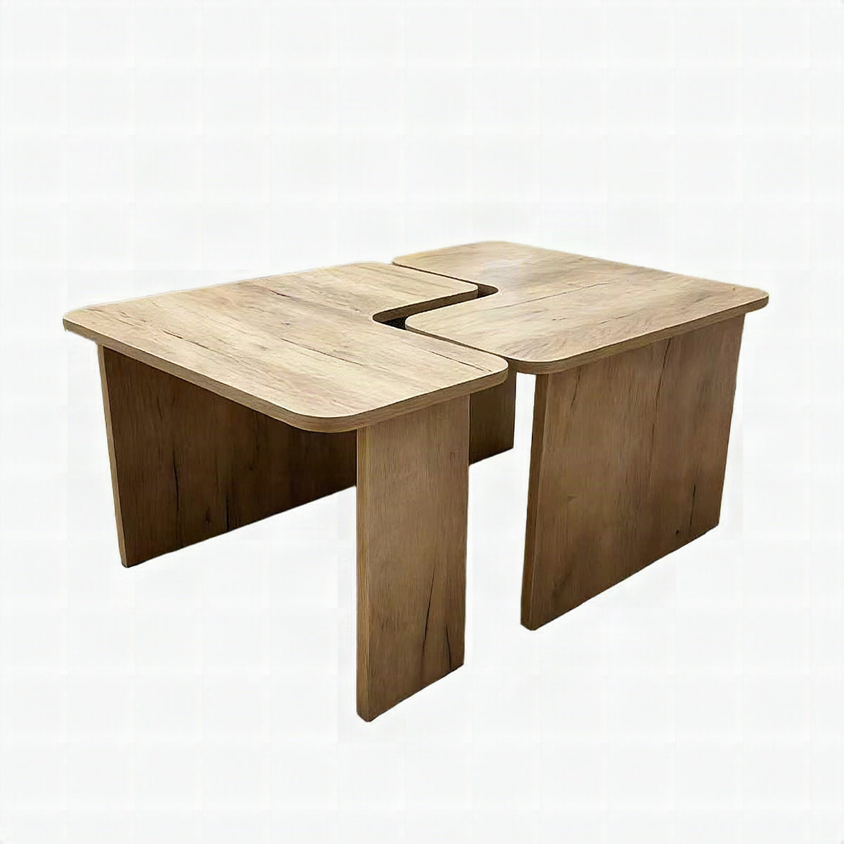 Mesa de centro de madera maciza