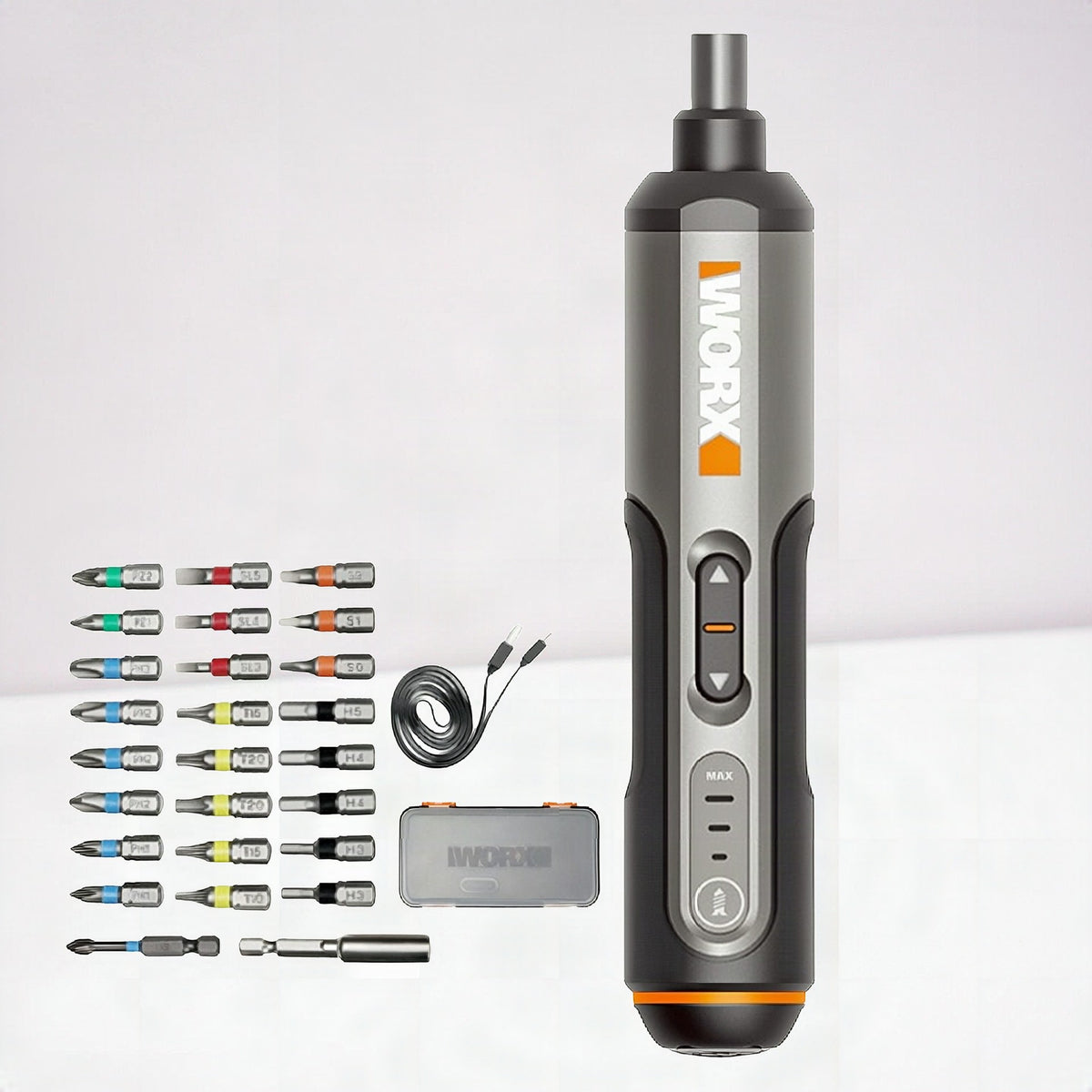 Set de destornillador eléctrico mini para bricolaje y reparaciones
