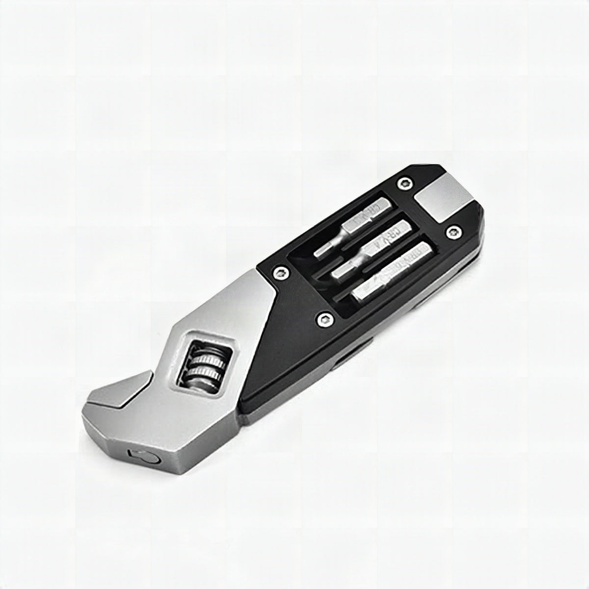Llave Allen multifunción plegable de acero inoxidable con destornillador
