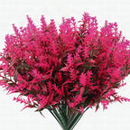 Pack de 8 ramos de lavanda artificial para decoración