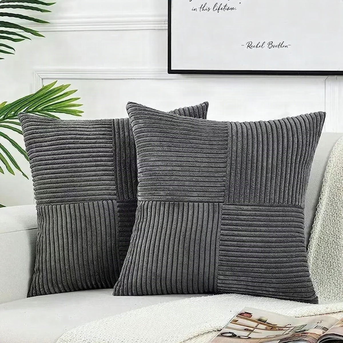 Cojín decorativo elegante para sofá y cama