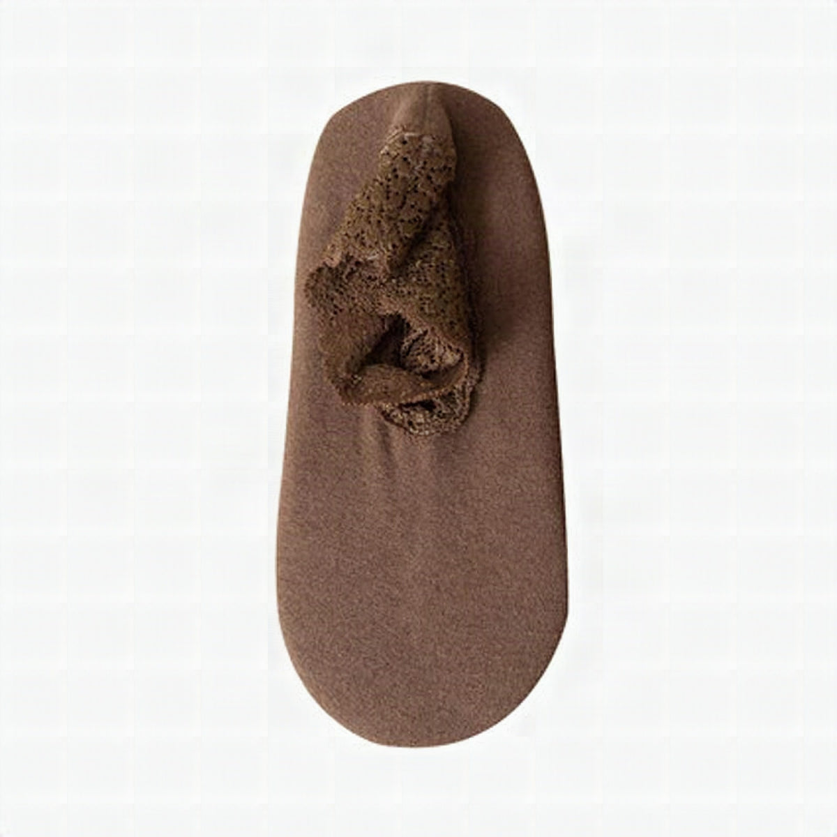 Calcetines cálidos con encaje decorativo