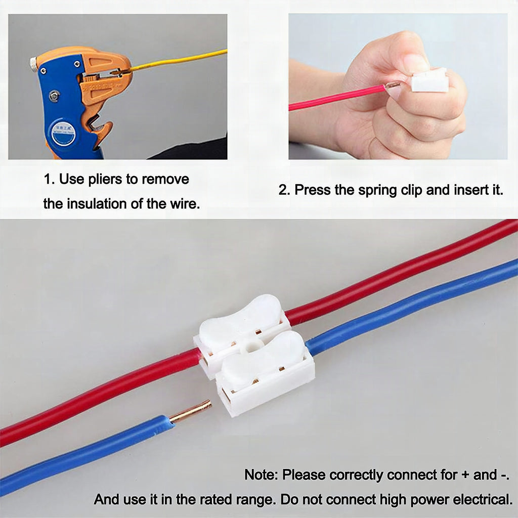 Conector de terminal de presión autoajustable