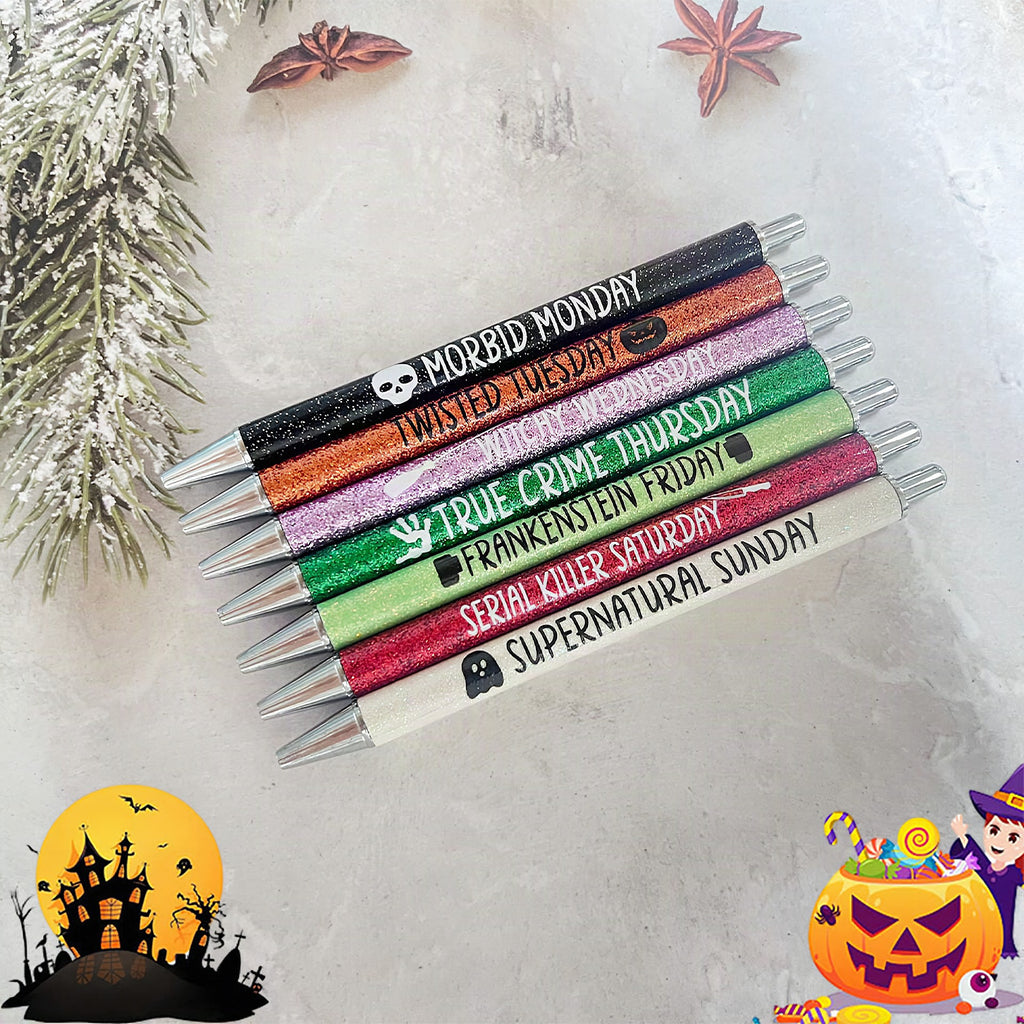 Set de bolígrafos de Halloween