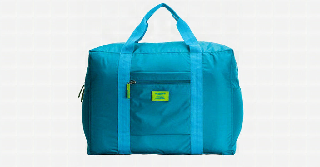 Bolsa de viaje plegable de nailon impermeable y resistente