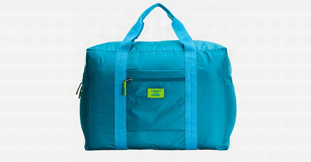 Bolsa de viaje plegable de nailon impermeable y resistente