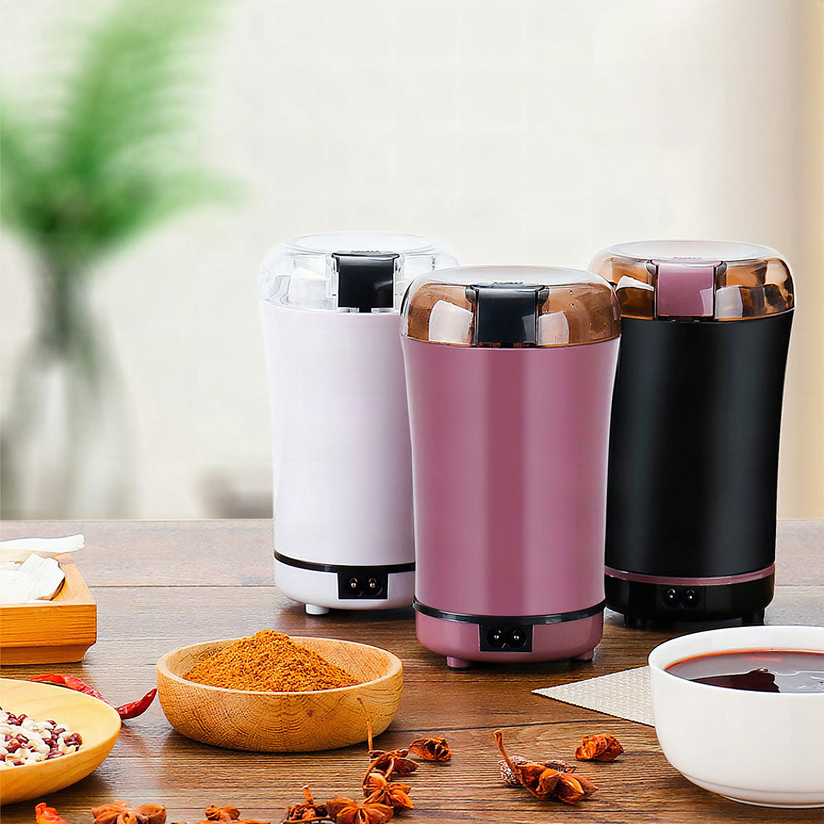 Molinillo de café eléctrico portátil