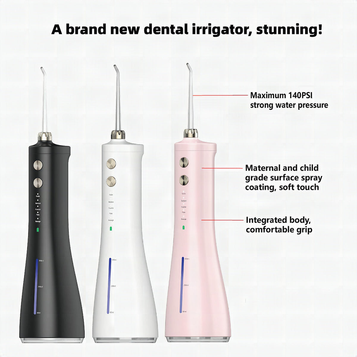 Irrigador dental portátil avanzado